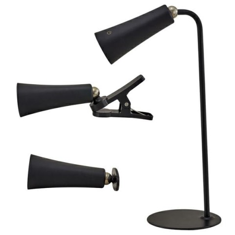 TRIANGLE LAMPADA LED DA LETTURA NERO 14.5X6.5X38.2